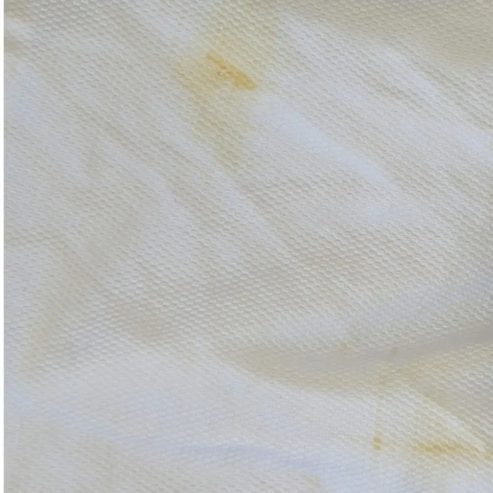 SOUTHERN LIVING! LUXE CREAM COTTON PEBBLY TEXTURED COTTON BEDSKIRT, SZ KG